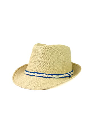 Pánský klobouk v krémové barvě 17-201