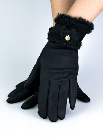 Černé rukavice v univerzální velikosti